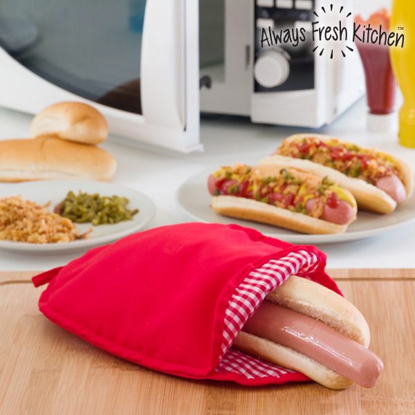 kuva Always Fresh Kitchen Mikroaaltouuni Hot Dog Paistopussi