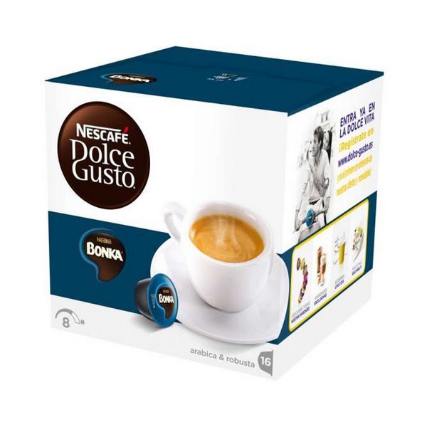 kuva Kahvikapselit laatikossa Nescafé Dolce Gusto 13758 Espresso Bonka (16 uds)