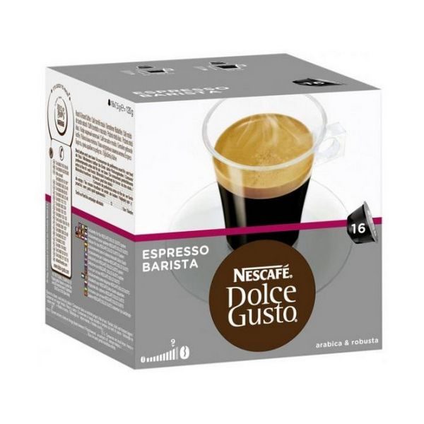 kuva Kahvikapselit laatikossa Nescafé Dolce Gusto 91414 Espresso Barista (16 uds)