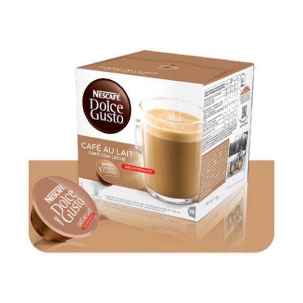 kuva Kahvikapselit laatikossa Nescafé Dolce Gusto 97934 Café Au Lait (16 uds)