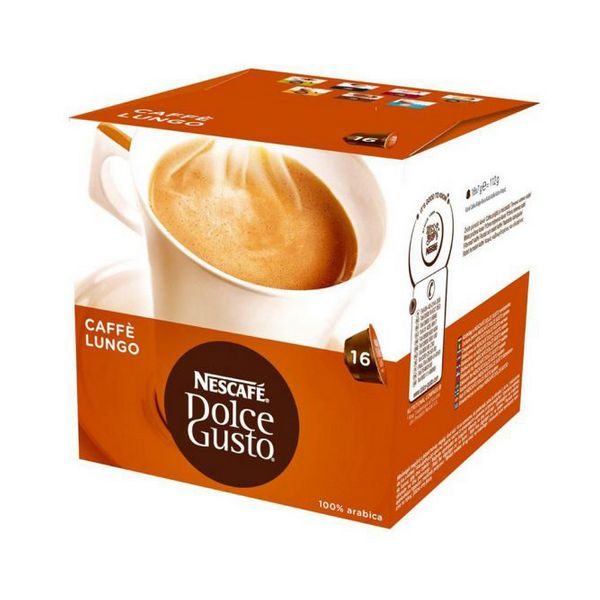 kuva Kahvikapselit laatikossa Nescafé Dolce Gusto 98423 Lungo (16 uds)