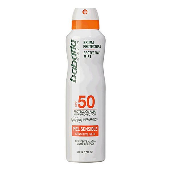 kuva Aurinkosuojasuihke Babaria Spf 50 (200 ml) Herkkä iho