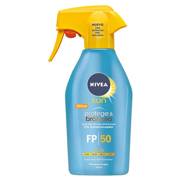 kuva Aurinkosuojasuihke Protege & Broncea Nivea SPF 50 (300 ml)