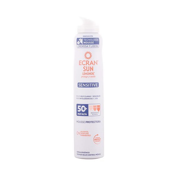 kuva Aurinkosuojavaahto Sensitive Ecran SPF 50+ (200 ml)