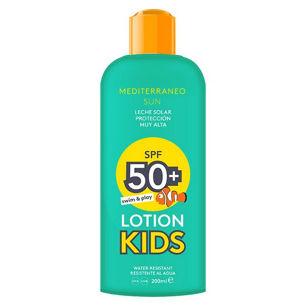 kuva Aurinkovoide Kids Swim & Play Mediterraneo Sun SPF 50 (200 ml)