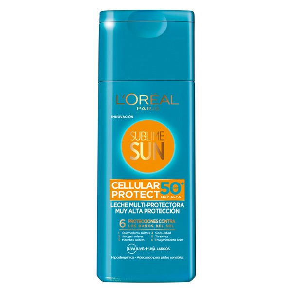 kuva Aurinkovoide Sublime Sun L'Oreal Make Up Spf 50 (200 ml)