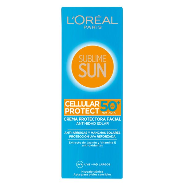 kuva Aurinkovoide Sublime Sun L'Oreal Make Up Spf 50 (75 ml)