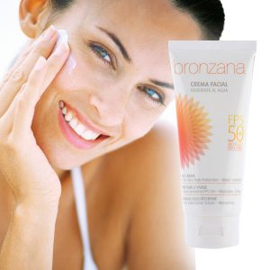 kuva Bronzana Aurinkovoide Kasvoille SPF50