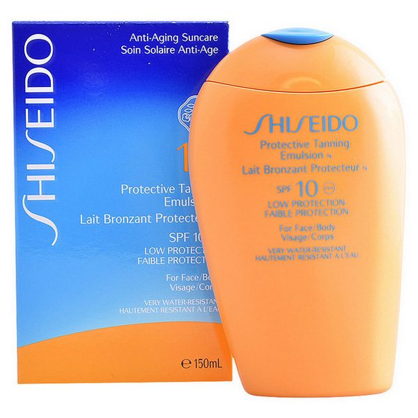 kuva Itseruskettava maito Protective Shiseido SPF 10 (150 ml)