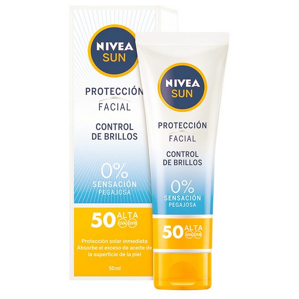 kuva Kasvojen aurinkovoide Nivea SPF 50 (50 ml)