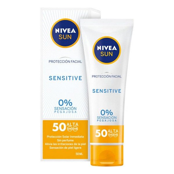 kuva Kasvojen aurinkovoide Sensitive Nivea (50 ml)