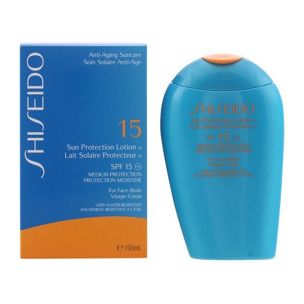 kuva Kasvojen aurinkovoide Sun Protection Anti Aging Shiseido Spf 15 (150 ml)