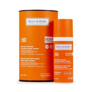 kuva Maksaläiskiä ehkäisevä aurinkoemulsio Protect-adapt System Bella Aurora SPF 50+ (50 ml)