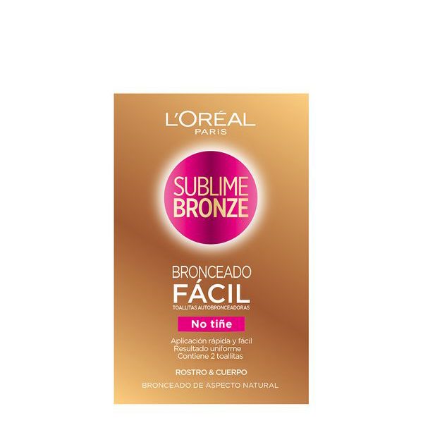 kuva Self-bronzing towelettes Sublime Bronze L'Oreal Make Up (2 uds)