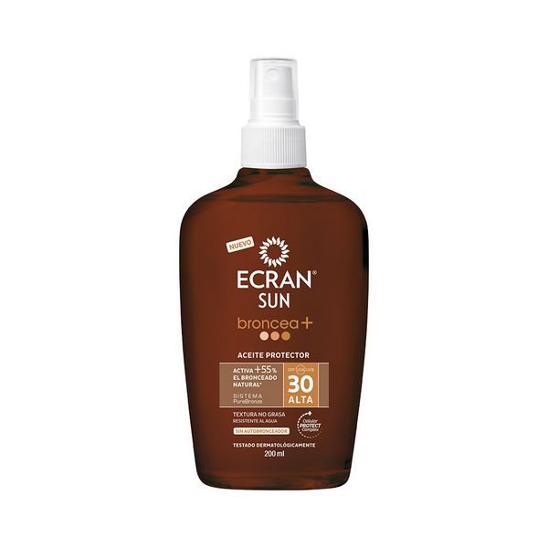 kuva Suojaava öljy Ecran SPF 30 (200 ml)